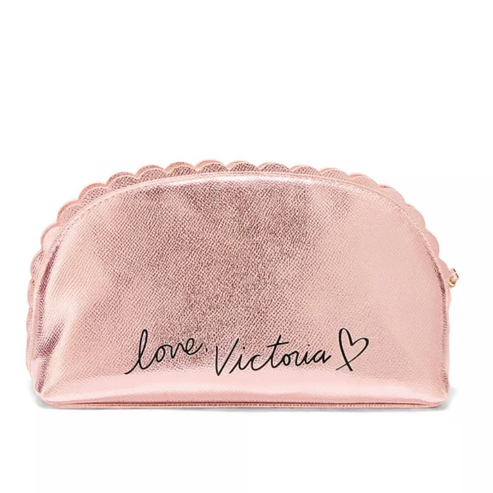 Victoria’s Secret Petal Edge Beauty Pouch Floral Cutout